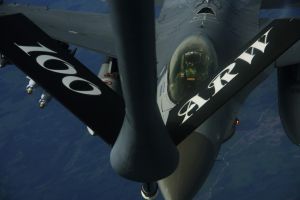Refueling the fighters