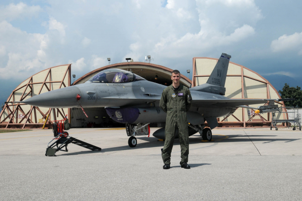 Aviano Airman named top Fighter Aviator in USAFE